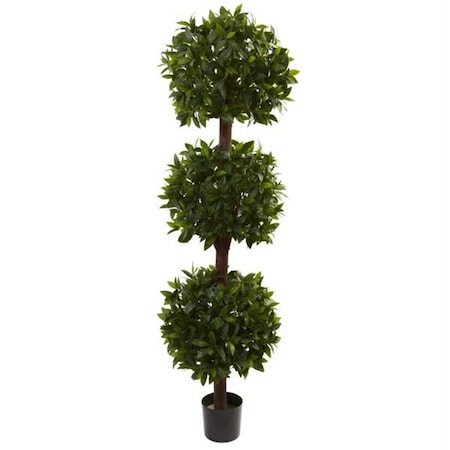 Dare2Decor 6.5&rsquo; Sweet Bay Triple Ball Topiary DA409420